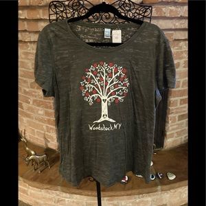 Toppy Easy Fit Woodstock, NY Tee Shirt